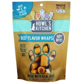 Howl's Kitchen Beef Flavor Wraps Soft Bites