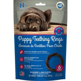 N Bone Puppy Teething Rings Blueberry Flavor