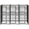 Outdoor Dog Kennel Steel 59.5 ft¬≤