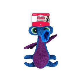 KONG Woozles Sqeaking Dog Toy Medium (Option: Blue)