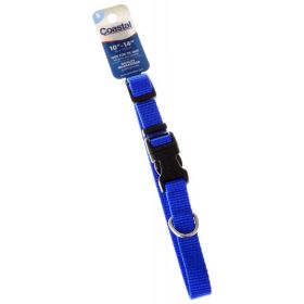 Tuff Collar Nylon Adjustable Collar Blue (Option: 10"x14" Long x 5/8" Wide)