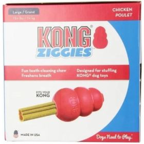 KONG Stuff'n Ziggies (Option: Large 56oz)