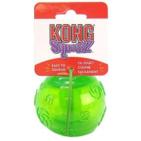 KONG Squeezz Ball Dog Toy (Option: Large (3" Diameter))