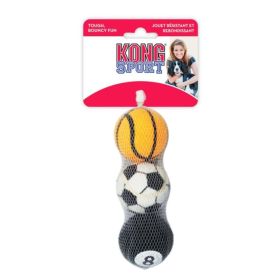 KONG Assorted Sports Balls Set (Option: Medium)