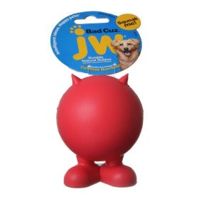 JW Pet Bad Cuz Rubber Squeaker Dog Toy (Option: Medium)