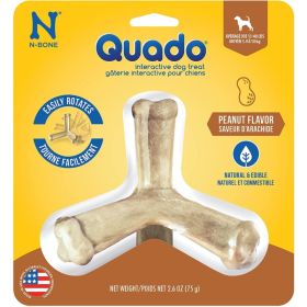 N Bone Quado Interactive Dog Treat (Option: Peanut Flavor)