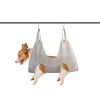 Pet Dog Grooming Hammock Harness For Cat Dog Hammock Restraint Bag Grey